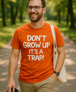 DON'T GROW UP IT'S A TRAP! - Тениска